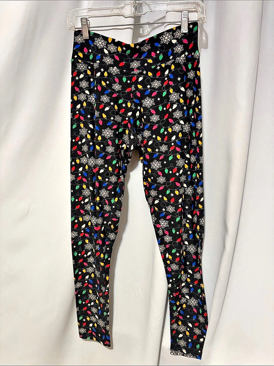 Allison Brittney Pants - Allison Brittney Printed Leggings Size Medium Like New